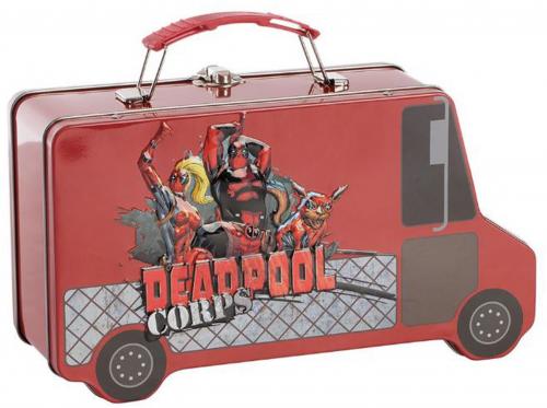 Deadpool Truck Shaped Tin Tote
