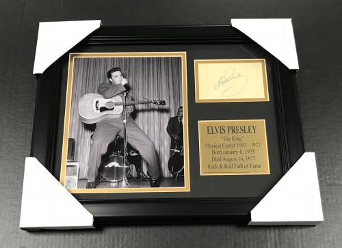 Elvis Presley Autogramm Autograph Musik-Legende 