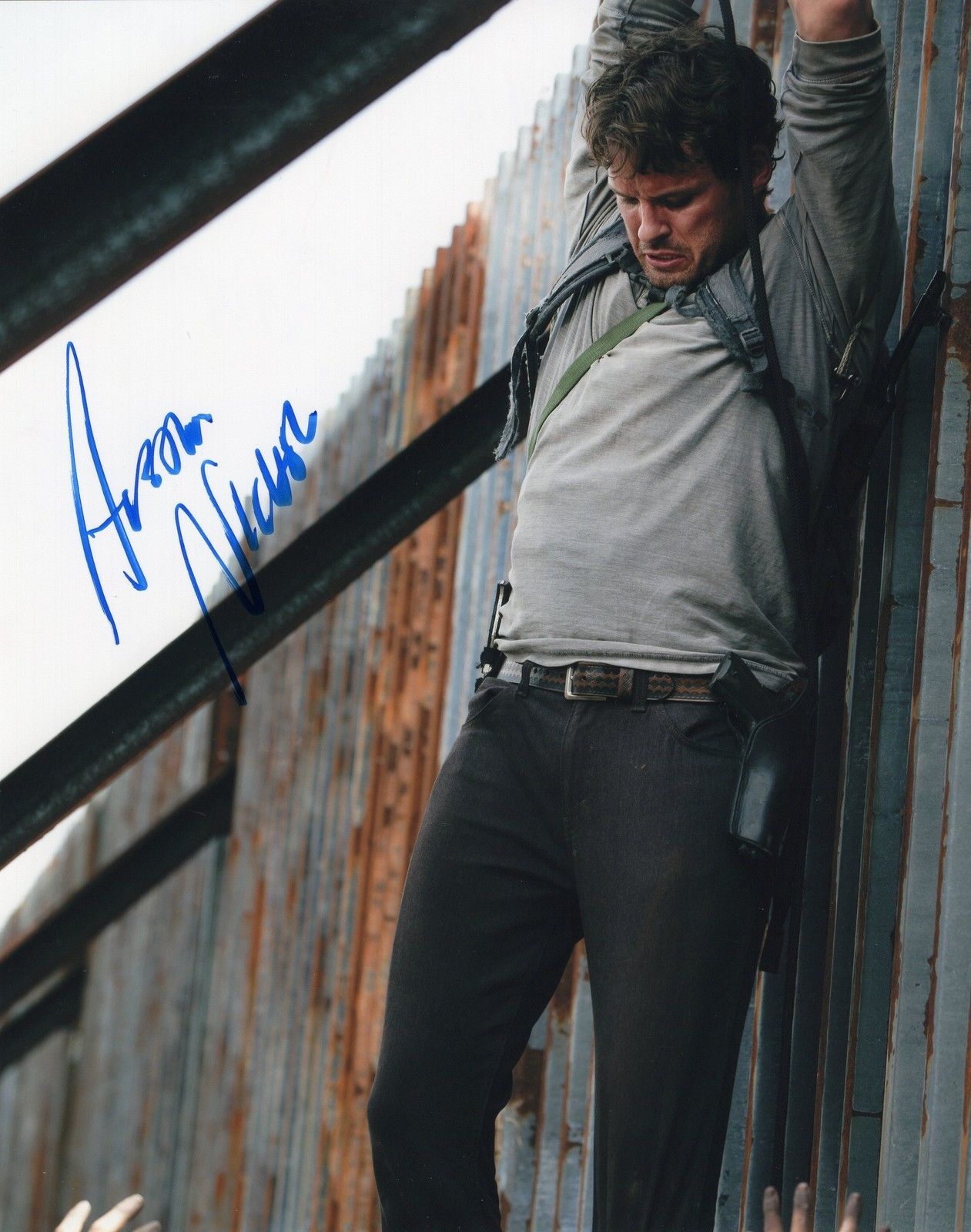 Austin Nichols The Walking Dead Spencer Monroe Signed 8x10 Photo W Coa 1