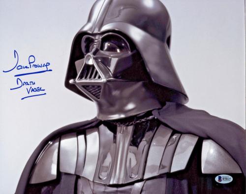 Dave Prowse Signed Star Wars Darth Vader 16x20 Photo Beckett BAS