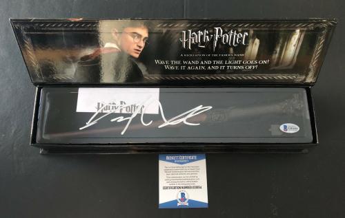 Daniel Radcliffe Signed Autograph Harry Potter Illuminating Wand Bas Beckett 3