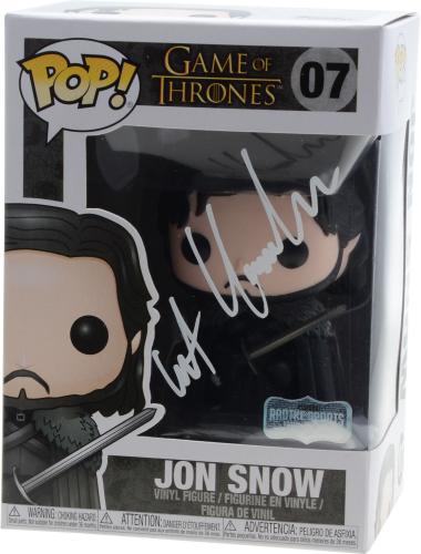 Kit Harington Game of Thrones Autographed #7 Jon Snow Funko Pop!