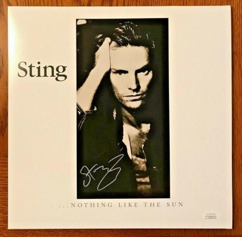 The Police Double Vinyl Album & Signed Insert- AFTAL Sting Autograph Duets