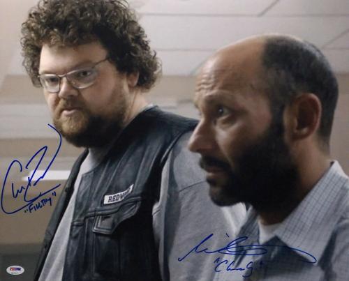 Christopher Reed & Michael Ornstein Signed Sons of Anarchy 16x20 Photo PSA