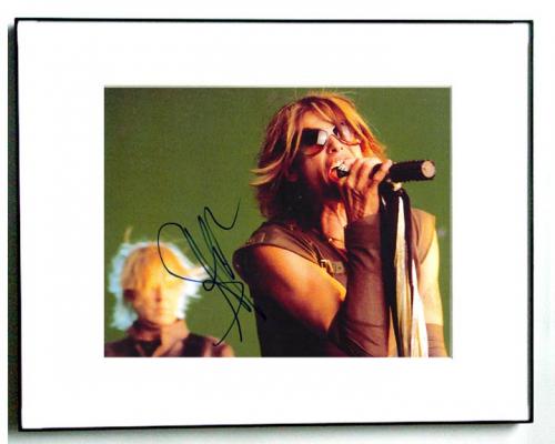 Steven Tyler Autographed Live Singing Signed Photo &amp; Video Proof AFTAL