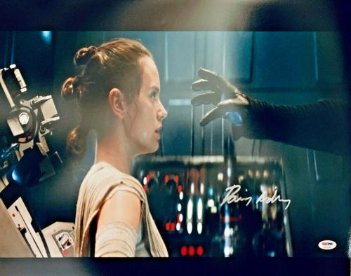 Daisy Ridley Signed Star Wars The Force 16x20 Photo - Rey PSA DNA COA