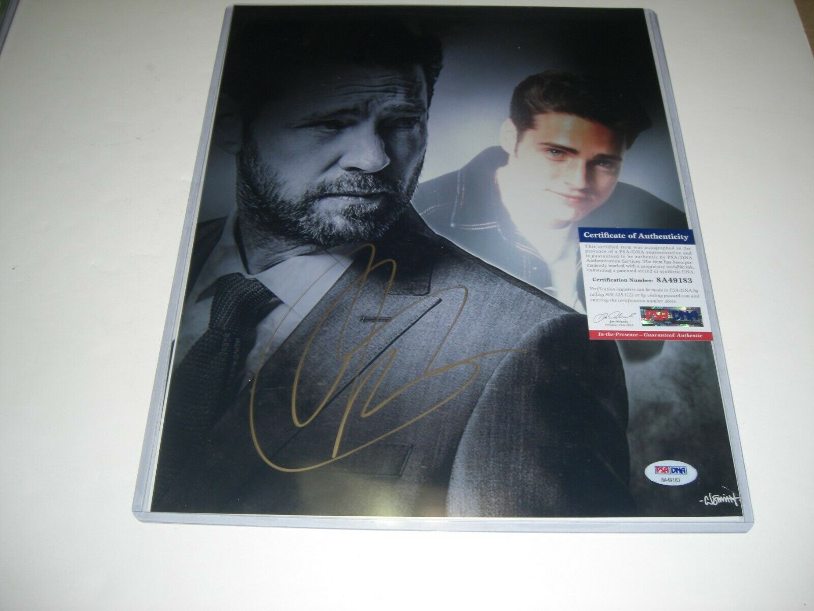 Jason Priestley Tombstone 90210 Actor Young Old Psa Dna Signed 11x14 Photo