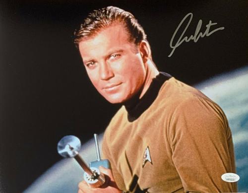 William Shatner Star Trek Signed Autographed 11x14 Photo JSA Authenticated 8