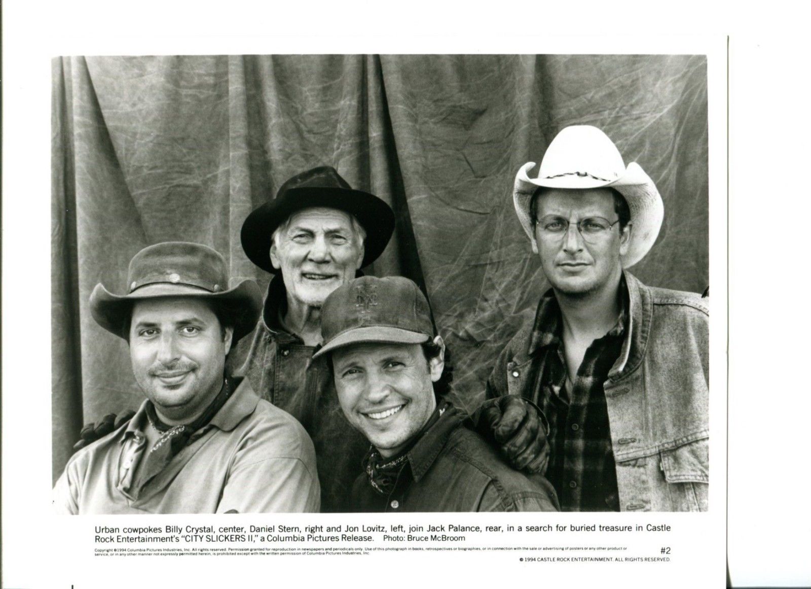 Billy Crystal Daniel Stern Jon Lovitz Jack Palance City Slickers Ii Press Photo