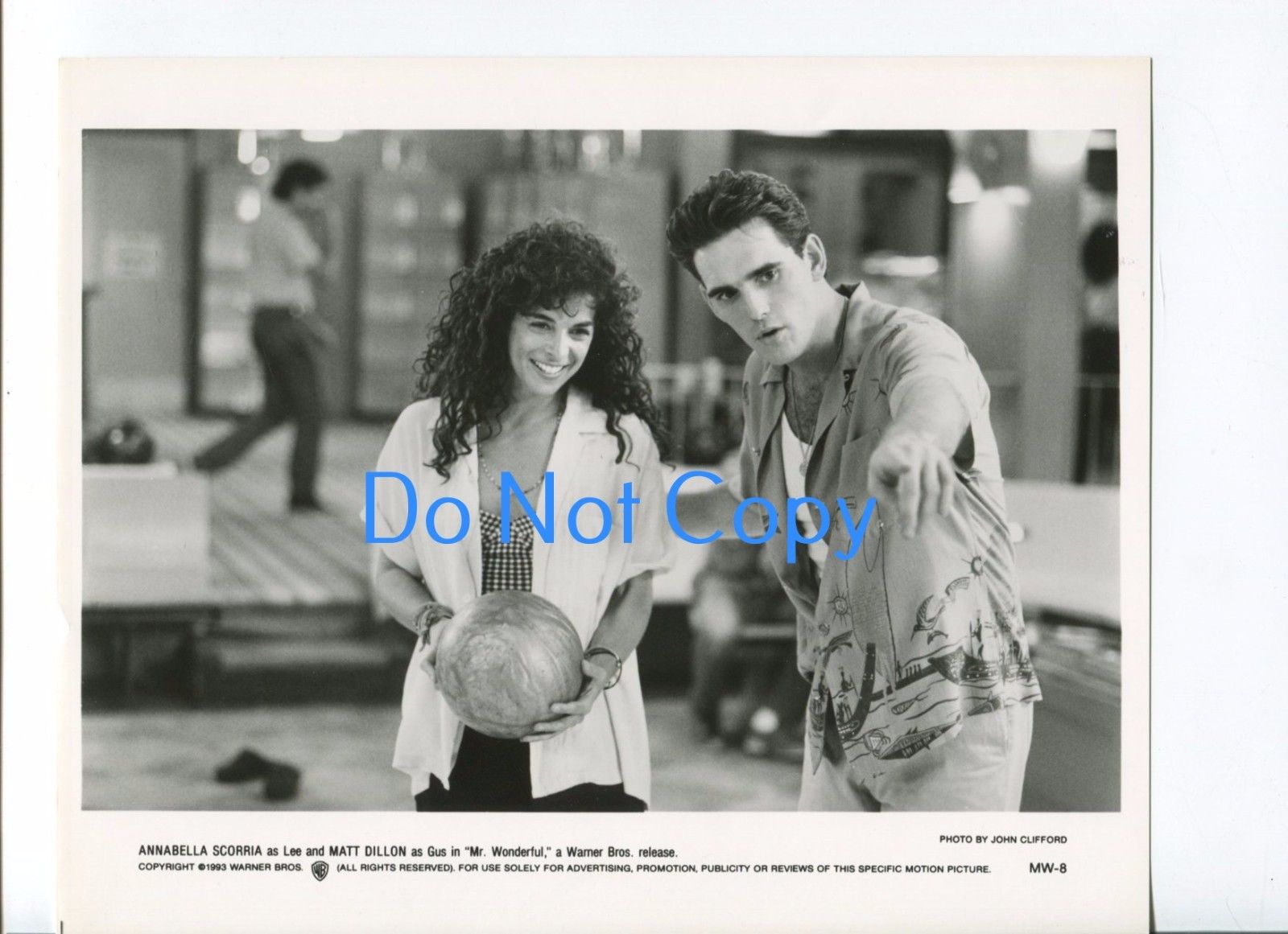 Annabella Scorria Matt Dillon Mr Wonderful Original Movie Glossy Press Photo