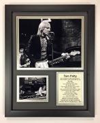 11x14 FRAMED TOM PETTY B&W TOP HITS ROCK AND ROLL HALL OF FAME 8X10 PHOTO