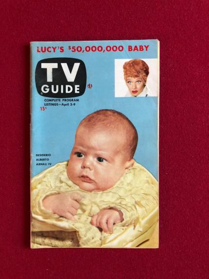 1953, Lucille Ball, "TV GUIDE" (1st Issue) Scarce (New York Edition)