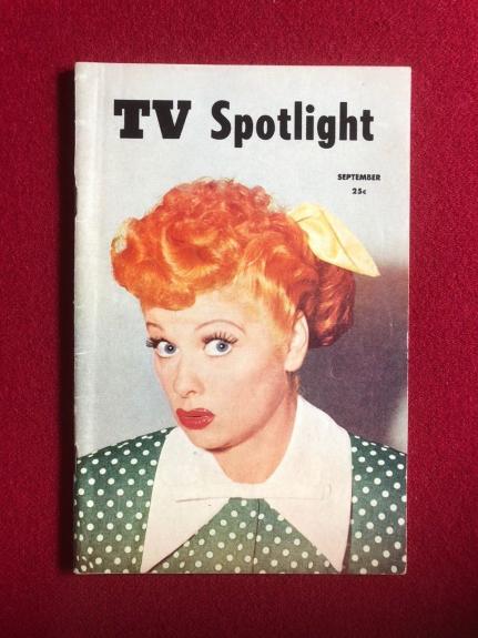 1953, Lucille Ball, "TV Spotlight" (RARE) (No Label)