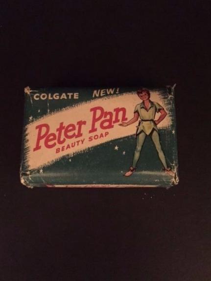 1953, Walt Disney, "Peter Pan", "Un-Opened" Soap Bar (Scarce / Vintage)