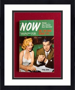 1954, Marilyn Monroe (Joe D.), "NOW" Magazine (No Label) Scarce