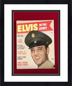 1959, Elvis Presley, "ELVIS IN The ARMY" Magazine (Scarce / Vintage)