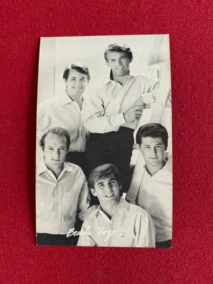 1960's, Beach Boys, Original Exhibit Card  (Scarce / Vintage) Mike Love