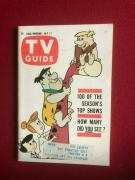 1961, Flintstones, TV GUIDE  (1st Cover)  Scarce / Vintage