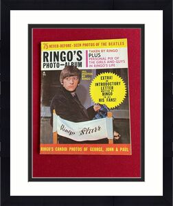 1964, Ringo Starr, Beatles, "RINGO'S PHOTO" Magazine, (No Label) Scarce /Vintage