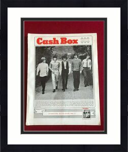 1964,Rolling Stones,"Cash Box" Magazine (No Label) Scarce / Vintage(Mick Jagger)