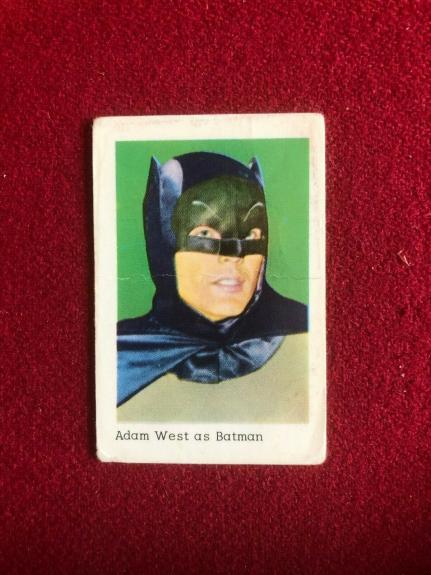 1966, BATMAN "Collectors Card"  (Scarce / Vintage)