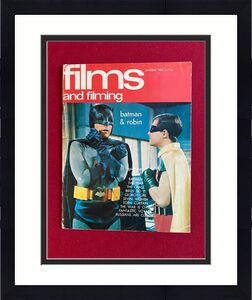1966, BATMAN, "Films & Fiming" (No Label) Magazine (Scarce / Vintage)