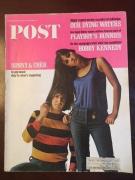 1966, Sonny & Cher, "POST" Magazine (Early Cover) Scarce