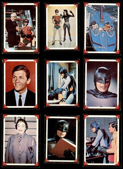 1966 Topps Batman Riddler Back Almost Complete Set 3.5 - VG+