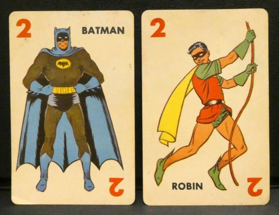 1966 Whitman Batman and Robin Rookie Cards