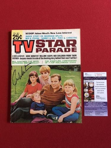 1968, William Shatner "Autographed" (JSA) "TV Star Parade" Magazine (No Label)