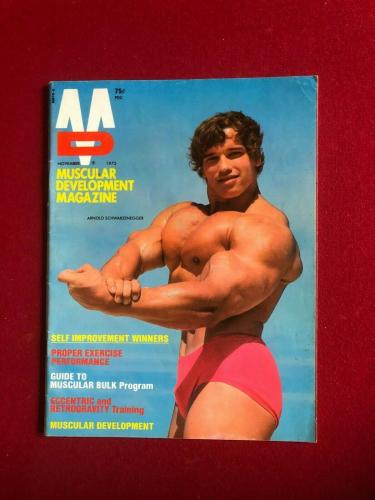 1973, Arnold Schwarzenegger, "MD" Magazine (Vintage / Scarce )
