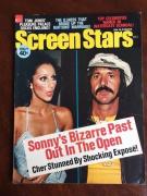 1973 Sonny & Cher, "Screen Stars" Magazine (No Label)