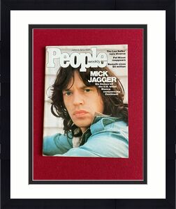 1975, Mick Jagger, "People" Magazine (No Label) Scarce / Vintage