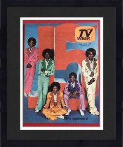 1976, Michael Jackson (The Jackson 5), "Chicago TV WEEK" Guide (Scarce)