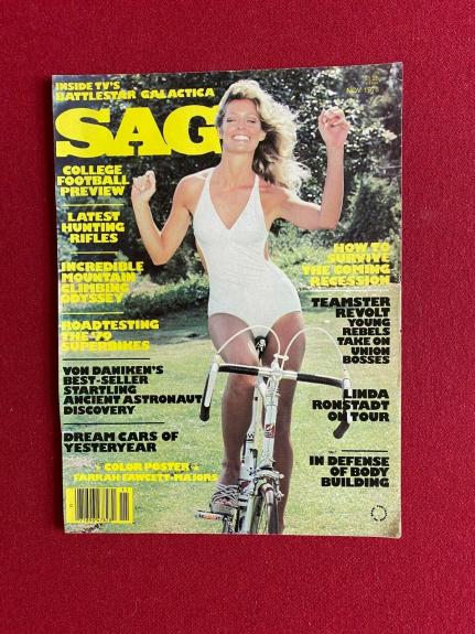 1978, Farrah Fawcett "SAG" Magazine  (Cover Only) Charlie's Angels
