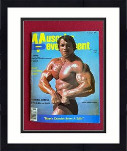 1979, Arnold Schwarzenegger, "Muscular"  Magazine (No Label) Scarce / Vintage