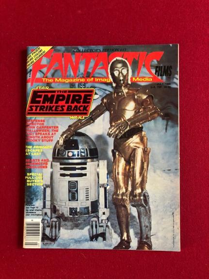 1980, Star Wars, (EMPIRE STRIKES BACK), "FANTASTIC" Magazine (No Label)
