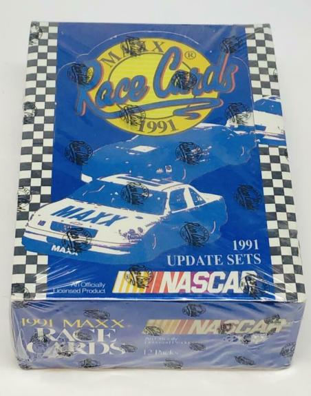 1991 Maxx Race Cards Update Sets NasCar Racing Box