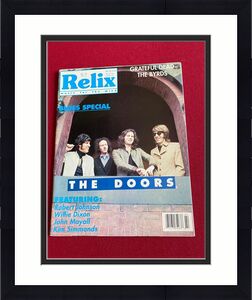 1991, THE DOORS, "Relix" Magazine (No Label) Scarce / Vintage (Jim Morrison)