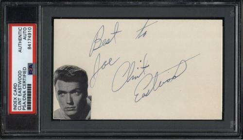 CLINT EASTWOOD #1 REPRINT SIGNED 8X10 PHOTO AUTOGRAPHED PICTURE CHRISTMAS GIFT 