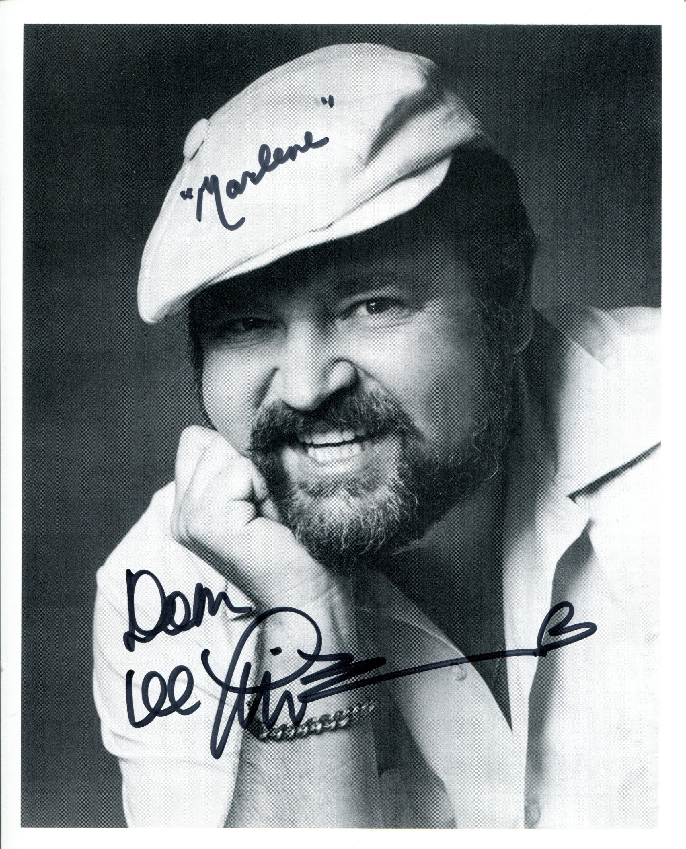 Awesome 8x10 Autographed photo Dom Deluise 