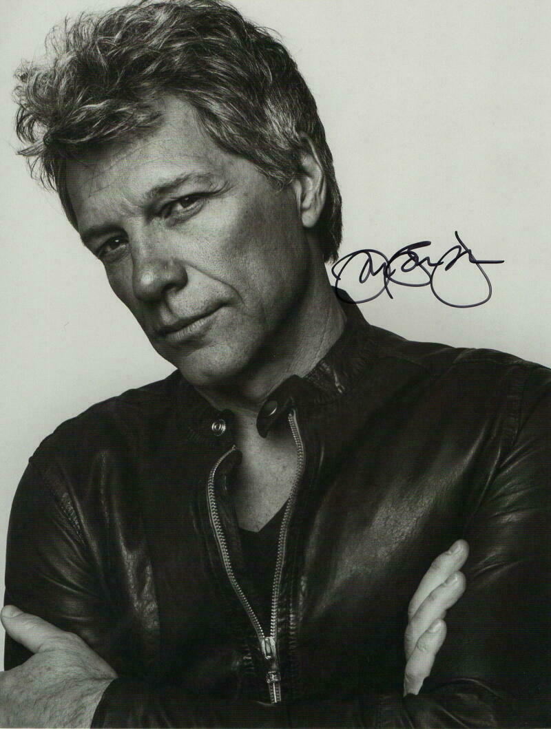 Jon Bon Jovi Signed Autograph 8x10 Photo Rock N Roll Legend It S My Life