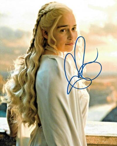 EMILIA CLARKE 8x10 Photo #2 Game of Thrones' Daenerys 