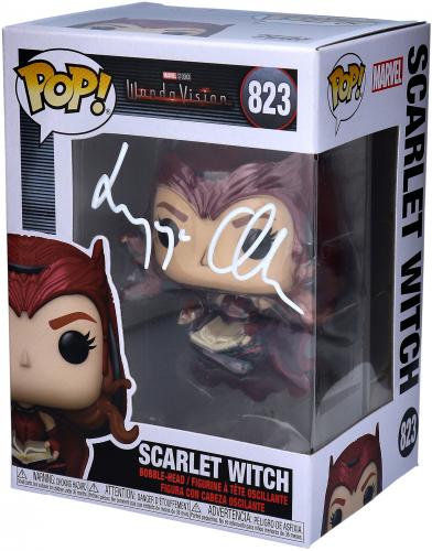 Elizabeth Olsen Scarlet Witch Autographed #823 Funko Pop!