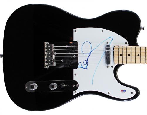 Paul McCartney Beatles Signed Black Electric Guitar PSA/DNA #S02251
