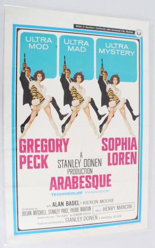 Arabesque One Sheet Movie Poster 66/216