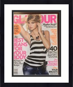 2009, Taylor Swift, "GLAMOUR" Magazine (Early Cover) No Label (Still Sealed!!)