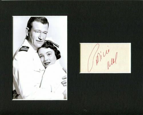kema John Wayne Signed Pre Printed Autograph mounted Photo Gift idea 8x6 mounted display #T