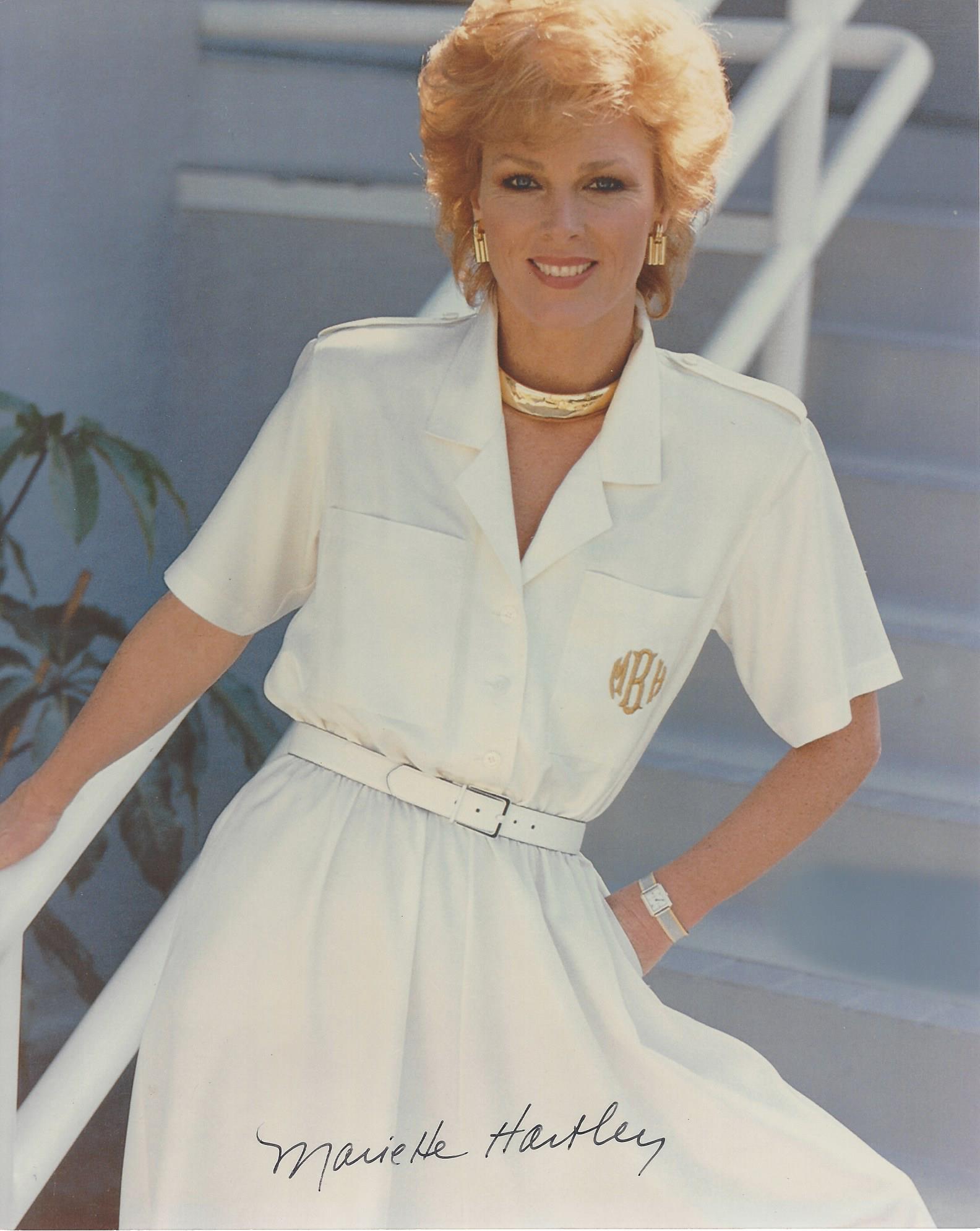 Mariette Hartley Actress 1983 St. Regis TV Movie Autographed Signed Index C...