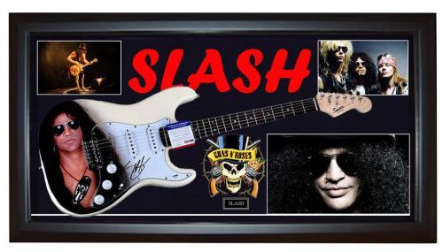 Slash Autograph Signed & Framed Photo 4 